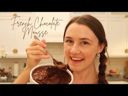 ASMR Cooking French Chocolate Mousse