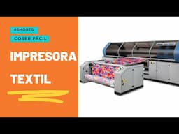 Impresora textil | Coser Fácil #shorts