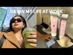 work day in my life as a social media girly pop in the beauty industry