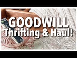 GOODWILL WAS STOCKED! THRIFT WITH ME FOR HOME DECOR ~ THRIFTING + THRIFT HAUL