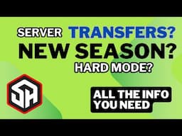 ONCE HUMAN HARD MODE & NEW SCENARIOS!  SERVER TRANSFERS & PHASES EXPLAINED