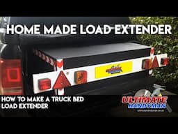 How to make a truck bed load extender