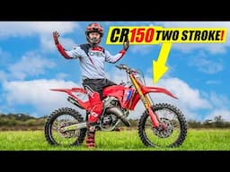 Riding a 2025 Honda CR150 2 Stroke!