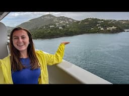 Staying on the Ship in St. Thomas - Carnival Celebration Cruise Vlog