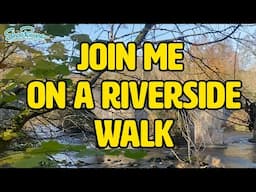 Join me on a walk along the River Usk at Llangynidr in Wales