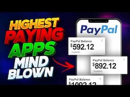 Highest Paying App Pays You $37.24/Minute! FREE PayPal Money! (Make Money Online 2022)