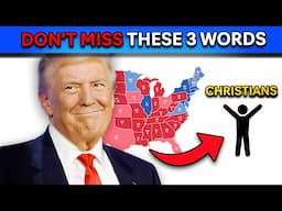 What TRUMP’S WIN Means for us Christians. "Urgent Prophetic Warning."