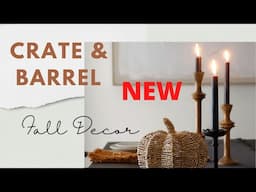 NEW Crate And Barrel Fall Decor & Accessories