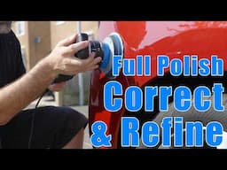 Nissan Leaf Full Polish & Ceramic Coating - PART 2: POLISHING & SCRATCH REPAIR