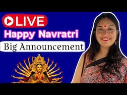 Happy Navratri and Big Announcement | CookWithNisha