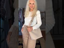 You Need LINEN Trousers #over60style #fashionstyle #over50style #fashiontrends #style #fashionover50