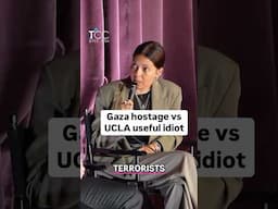 Gaza Hostage gracefully DESTROYS UCLA student. #israel #gaza