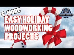 5 Easy Holiday #Woodworking Projects That Sell | DIY Christmas Decor Ideas