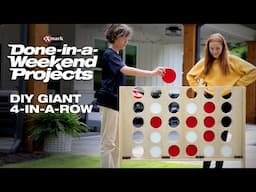 How to Build a DIY Giant 4-In-A-Row | Done-In-A-Weekend Projects | Exmark