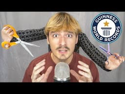 ASMR FASTEST HAIRCUT - WORLD RECORD