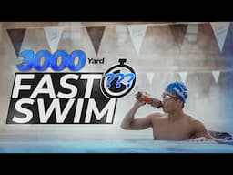 Breaking the 3,000 Swim National Record (Masters Swimming)