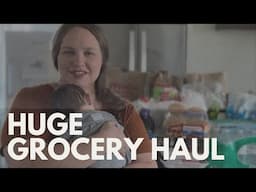 HUGE Large Family Grocery Haul | Restocking The Freezers