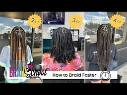 How to a Braid Faster 💨 | Braid School 📚