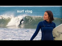 a week of winter surfing in california | surfer girl diaries