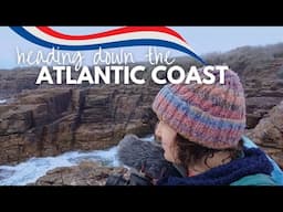 Heading down the French Atlantic Coast | Full time van life