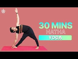 30 Mins Hatha Yoga at Home | Yoga For Beginners | Yoga At Home | Yoga Practice | @cult.official