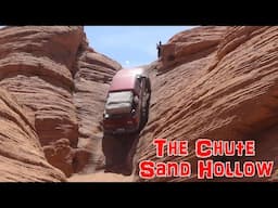 SAS S10 on The Chute. Double Sammy, Sand Hollow