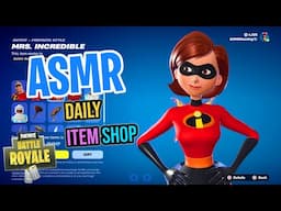 ASMR Fortnite Incredibles Skins Are Back! Daily Item Shop 🎮🎧 Relaxing Whispering 😴💤