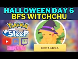 Halloween Day 6: BFS Witchchu #pokemonsleep #pikachu