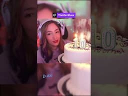 Surprising Birthday Cake Reveal for 10-Year Twitch Anniversary #twitch #cozygamer #cozyhobbies