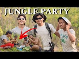 Jungle ma mangal party gardai-Pradip Lamichhane🤗