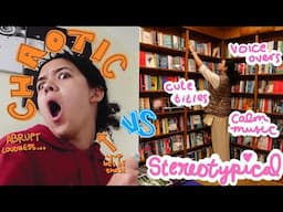 CHAOTIC vs. STEREOTYPICAL booktubers!!