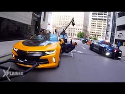 Inside New Transformers Movie -  Dangerous Stunts & Pyrotechnics