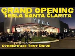 Tesla Grand Opening: Santa Clarita + Cybertruck Test Drive  ($TSLA)