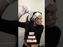 DIY HAIR COLOR #hair #diy #haircolor #hairtutorial | Rutele