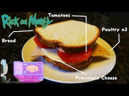 Rick and Morty Alien Sandwich FROM SCRATCH! From Rick and Morty Season 4