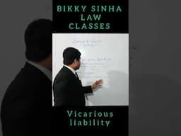 VICARIOUS LIABILITY #shorts #JUDICIAL EXAM PREPARATION