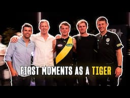 Sam Lalor's first moments as a Tiger