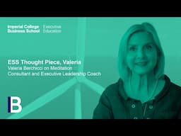 Thought Leadership | Valeria Berchicci on Meditation for Leaders