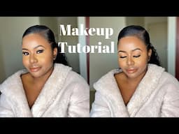 Clean minimal everyday natural makeup look on my client | Beginner makeup tutorial |LERATO SIMELANE