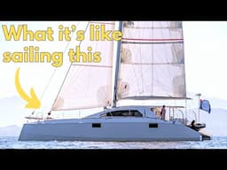 COME AND SAIL A PERFORMANCE CATAMARAN| Raw sailing and sounds | Schionning Arrow 1500