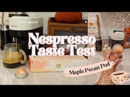 Taste Testing Nespresso's Maple Pecan Vertuo Pod - A Flavor Sensation!