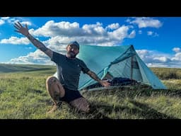 Hiking & Wild Camping on Dartmoor | Testing out my NEW Tent