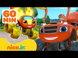 Blaze and the Monster Machines Bug Rescues & Adventures! 🐝 1 Hours | Nick Jr.