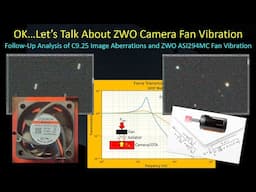 ZWO Fan Vibration and Elongated Stars - Analysis and Measurement