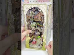 CUTEBEE DIY Book Nook Kit (Elves Paradise)