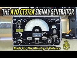 The Impressive Vintage AVO CT378A Signal Generator.