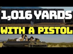 Longest 9MM Handgun Shot EVER Recorded at 1,000+ Yards!