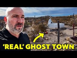 Like a HORROR MOVIE. We Stayed in a Desert GHOST TOWN.