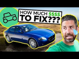 Taking the Maserati Quattroporte to a Ferrari Mechanic cost HOW MUCH?