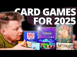 8 BEST Card Games I Have Played This Year!